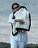 Minnie Driver Walks
