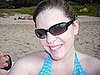 Me at Hapuna Beach..you can see Jim in the background, laid out from a nosebleed. It was actually pretty hilarious.