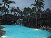 A pool at the hotel..