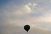 My husband Tracy's pic shot of a hot air balloon from where he works