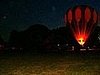 My pic shot of the hot air balloon show at dusk