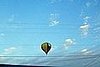 My husband Tracy's pic of a hot air balloon