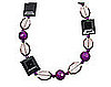 Spics up your neck with sexy colored jewelry. Avoid anything that swallows you with attention!