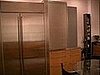 This is a picture of our Dacor fridge and appliance garage. It serves as a pantry too!
