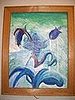 Another painting that I made several years ago that is now in our foyer.