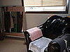 2nd bedroom (with clothes drying!)