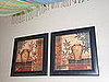 pics over our headboard