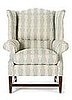 Anthropologie Spindle Wingback Chair
