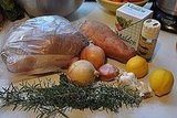 Roast Chicken With Sweet Potato and Onions