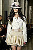 The proportion play in this ivory ensemble is noteworthy