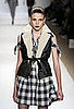 A Shearling Vest Atop a Plaid Frock at Ronson 