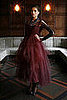 Monique Lhuillier's Blood-Dyed Tulle Ballerina