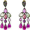Fluorite Chandelier Earrings by Siman Tu ($300)