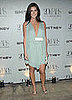 Hilary Rhoda in Max Azria