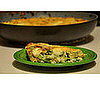 Leek, Mushroom, Asparagus Frittata