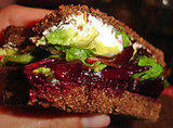 Roasted Beet, Avocado, and Goat Cheese Sandwich