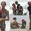 Tom Brady and Bikini-d Gisele Bundchen "Parade" Jack Out For Costa Rica Beach Fun!