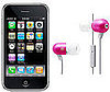 iPhone and Radius Atomic Earphones