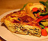 Broccoli Mushroom Leek Quiche