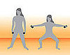 Plié Squat With Side Arm Raises