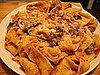 I threw together a quick beef bolognese sauce with ingredients that I had on hand. 