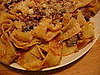 I threw together a quick beef bolognese sauce with ingredients that I had on hand. 