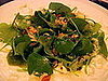 Kiwi & Miner's Lettuce Salad 