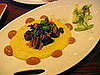 Smoked Grits With Fried Brussels Sprouts