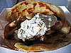 King Trumpet Mushroom Flatbread
