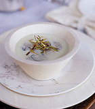 Oyster Soup with Frizzled Leeks