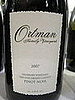 Ortman 2007 SLO Pinot Noir