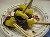 Jerk Duck Hearts With Pineapple
