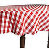 Red and White Check Tablecloth