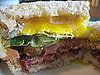 Cheesy BLT With Fried Egg