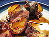 Pancetta-Wrapped Peaches