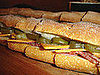 Salami and Pickle Sandwich