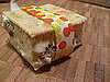 Vanilla Caramel Saltine Ice Cream Sandwiches