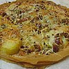 Say Cheese! Potato, Bacon, and Asiago Pizza