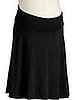 Fold-Over Jersey Skirt