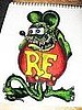 Prisma Sketch - Rat Fink