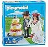 Playmobil Bridal Couple With Wedding Cake