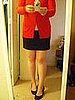 Shoes by American Eagle, skirt is Old Navy, cardi is Gap and tank is Victoria's Secret.