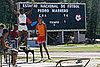 Cuban athletes train at the National Pedro Marrero Stadium 