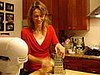 Grating horseradish.