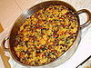 The finished stuffing.