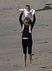 EXCLUSIVE:  Reese Witherspoon Gives Deacon a Ride in Malibu