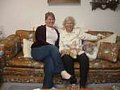 My grandma and I on a geniune 1970's couch