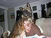 and he then puts crystal in a headlock