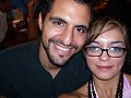 Jeff and I on his 26th birthday, Jazz Cafe 