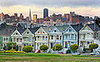 The Painted Ladies on Alamo Square